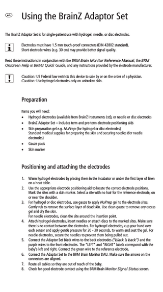 Adaptor Set Instructions Issue 2 June 2006