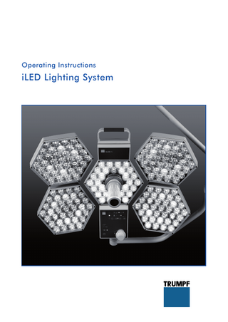 iLED lighting system Operating Instructions March 2011