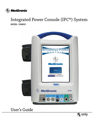 Endoscrub 2 IPC System Users Guide July 2013