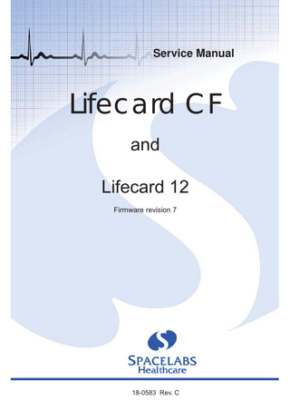 Lifecard CF and Lifecard 12 Service Manual Rev C