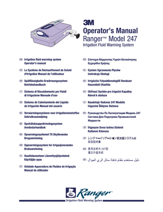 3M Model 247 Operators Manual