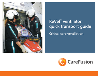 CareFusion ReVel Quick Transport Guide