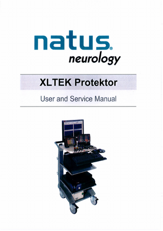 XLTEK Protektor User and Service Manual Rev F