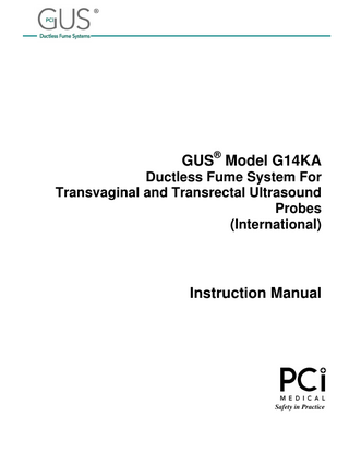 GUS Model G14KA Instruction Manual Sept 2002
