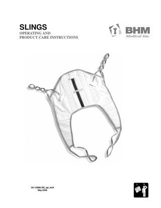 SLINGS OPERATING AND PRODUCT CARE INSTRUCTIONS  001.03680.EN_opi_rev8 May 2008  