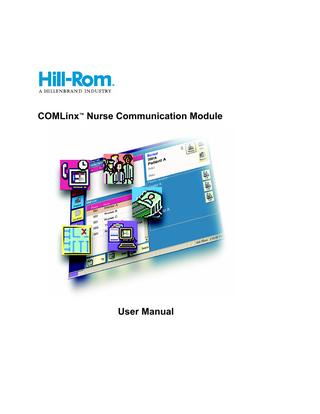 COMLinx™ Nurse Communication Module  User Manual  