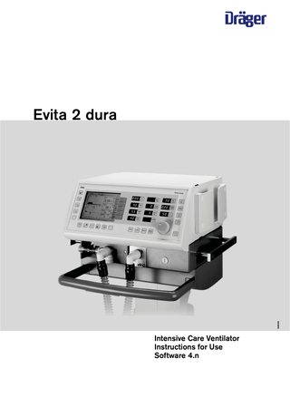 Evita 2 dura Instructions for Use Sw 4.n 6th Edition Sept 2010