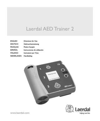 AED Trainer 2 Directions for Use Rev D Guidelines 2005