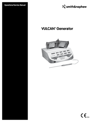 VULCAN Generator Operations Service Manual Rev C Feb 2008