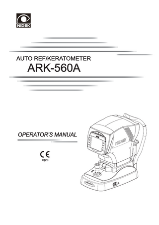 ARK-560A Operators Manual Nov 2010