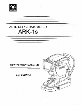 ARK-1s Operators Manual April 2013
