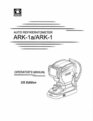 ARK-1a and ARK-1 Operators Manual April 2013