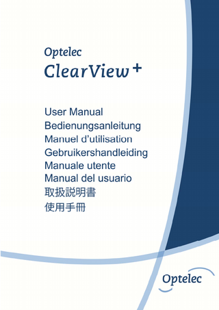 ClearView + User Manual Ver 7.1.4