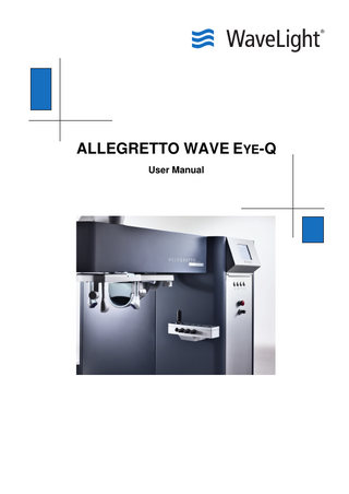 ALLEGRETTO WAVE EYE-Q User Manual  