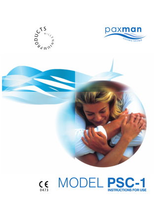 MODEL PSC 1 Instructions for Use Issue 3 Nov 2007