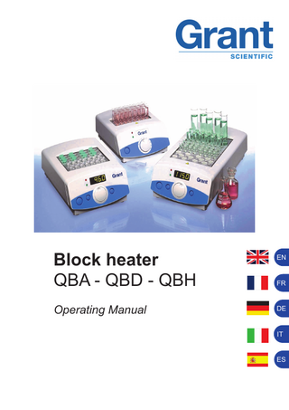QBA-QBD-QBH Operating Manual Ver 12 Oct 2012