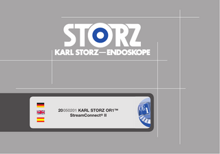20050201 KARL STORZ OR1™ StreamConnect® II  