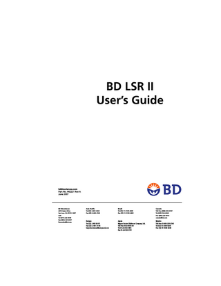 LSRII User's Guide Rev A June 2007