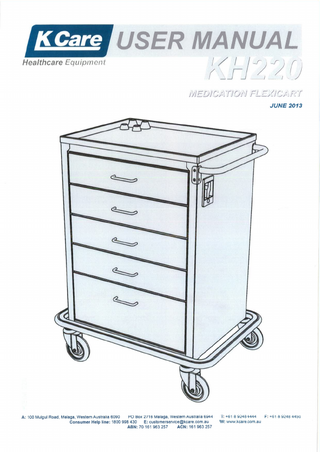 KH220 User Manual June 2013