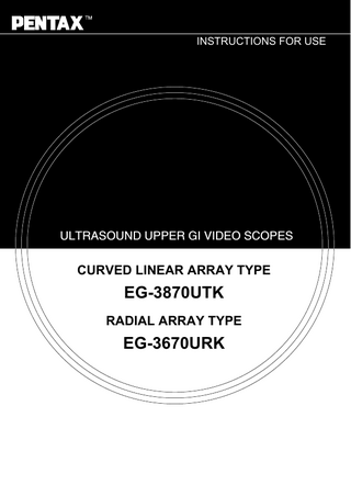 EG-3870UTK and EG-3670URK Instructions for Use March 2012