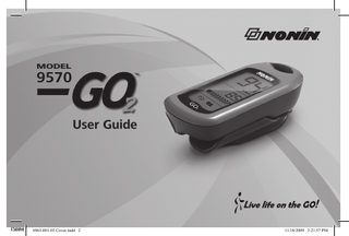 GO2 Model 9570 User Guide 6963-001-03
